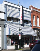 awnings on storefront