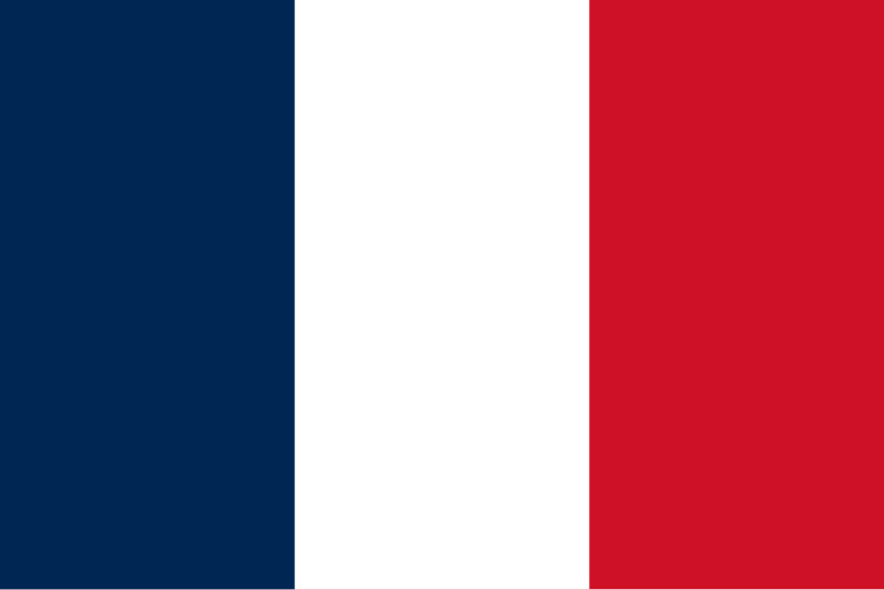 France Flag 36x72
