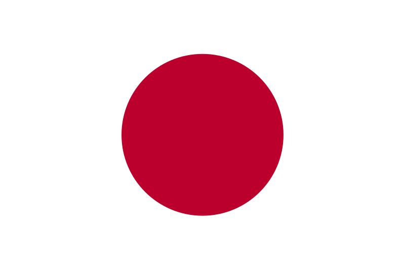 Japan Flag 36x72