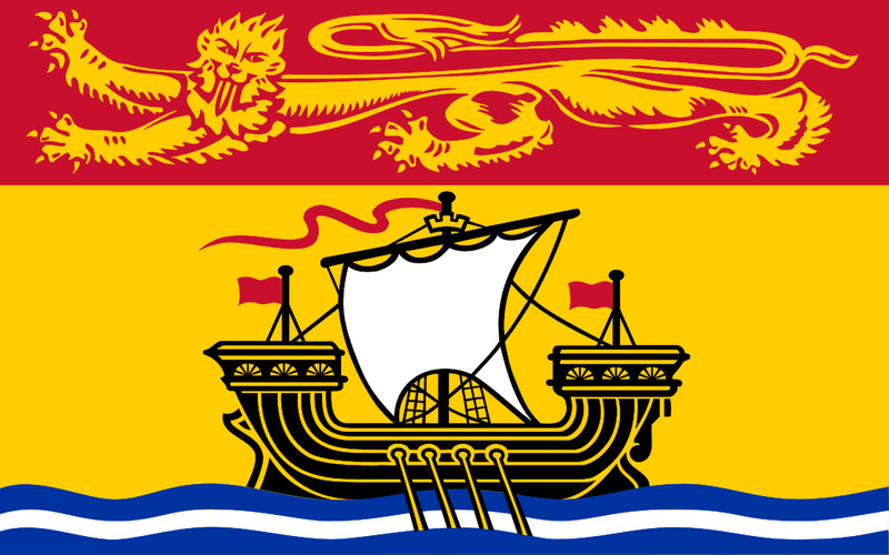 New Brunswick Provincial Flag