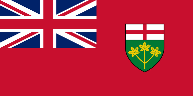 Ontario Provincial Flag